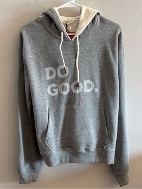 Cotopaxi Do Good Heavyweight Hooded Sweatshirt Women’s Small Gray